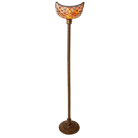 Warehouse Of Tiffany 2194-BB75B Royal Torchiere 2194+BB75B